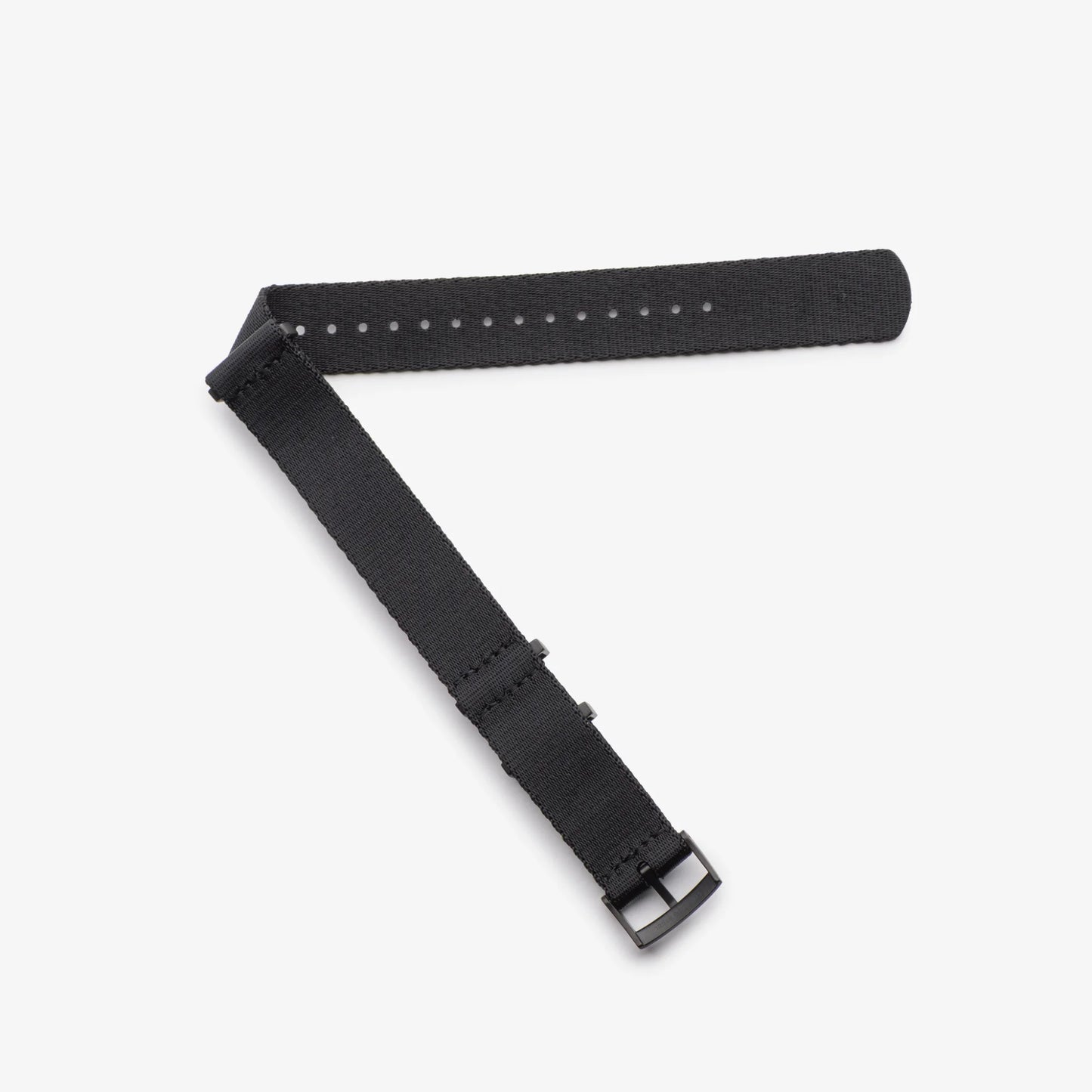 Black Nylon Watch Strap
