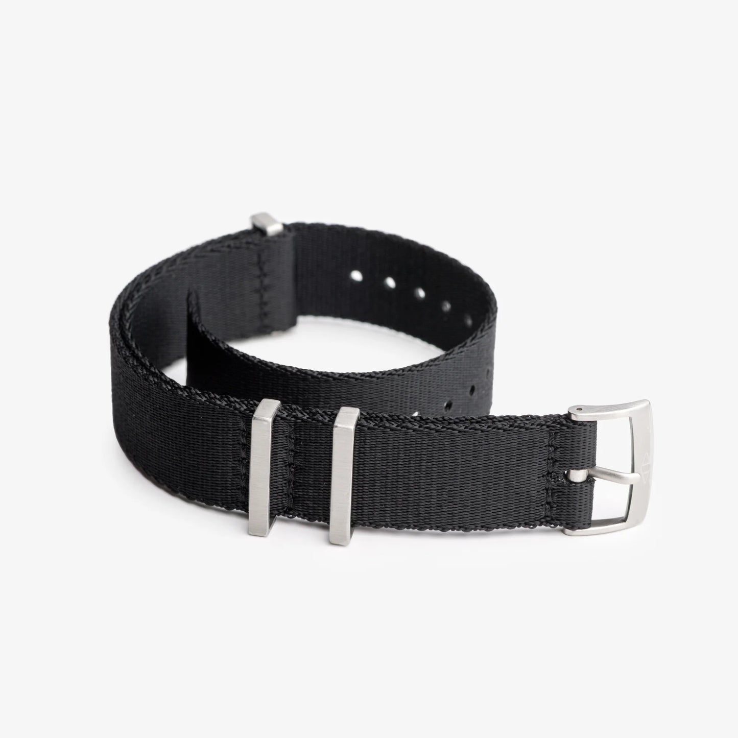 Black Nylon Watch Strap