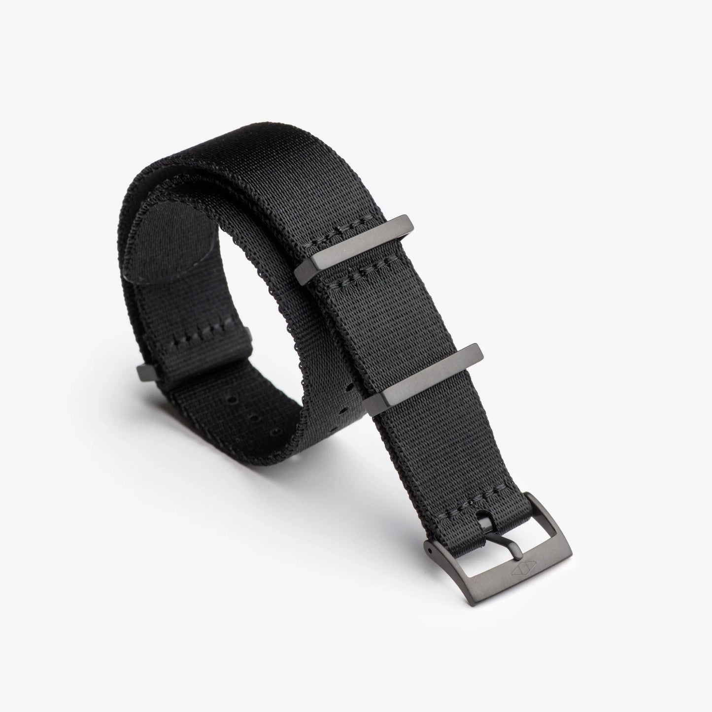 Black Nylon Watch Strap