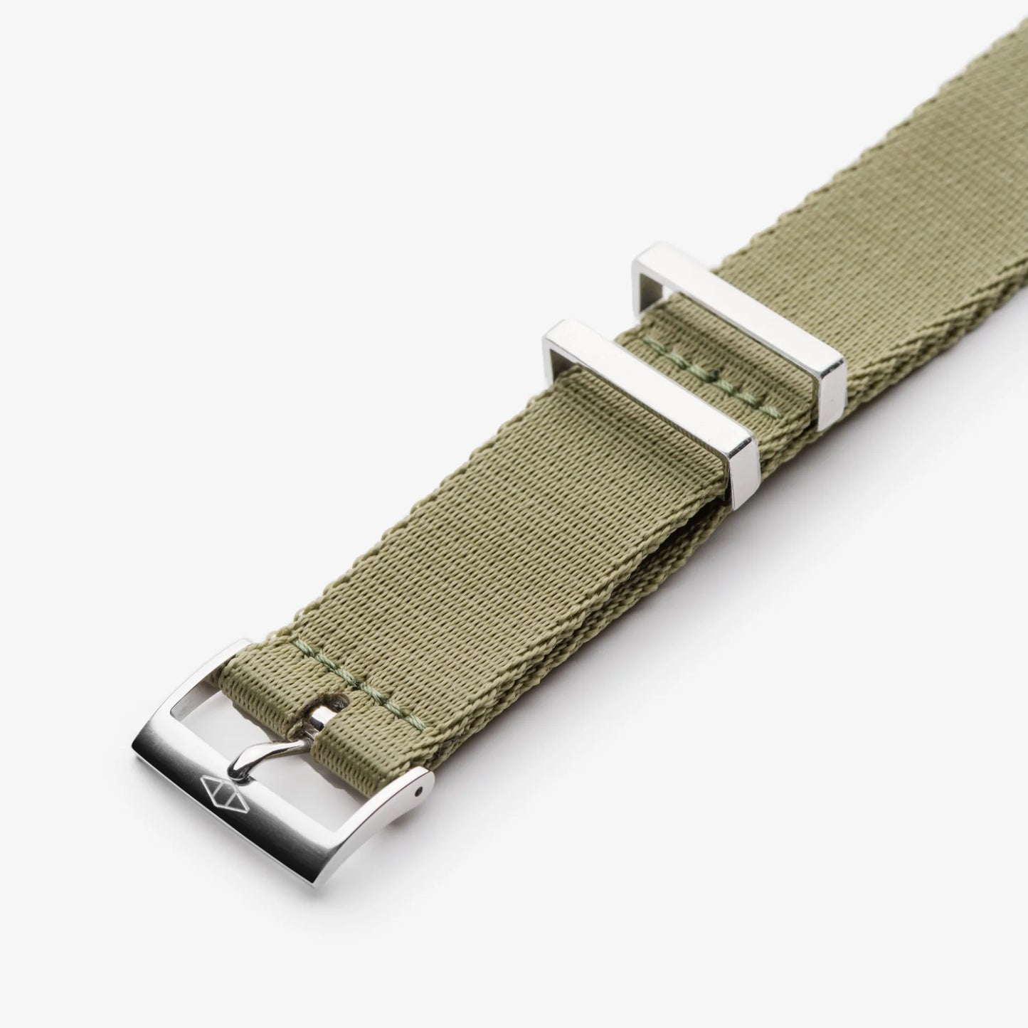 Khaki Green Nylon Watch Strap