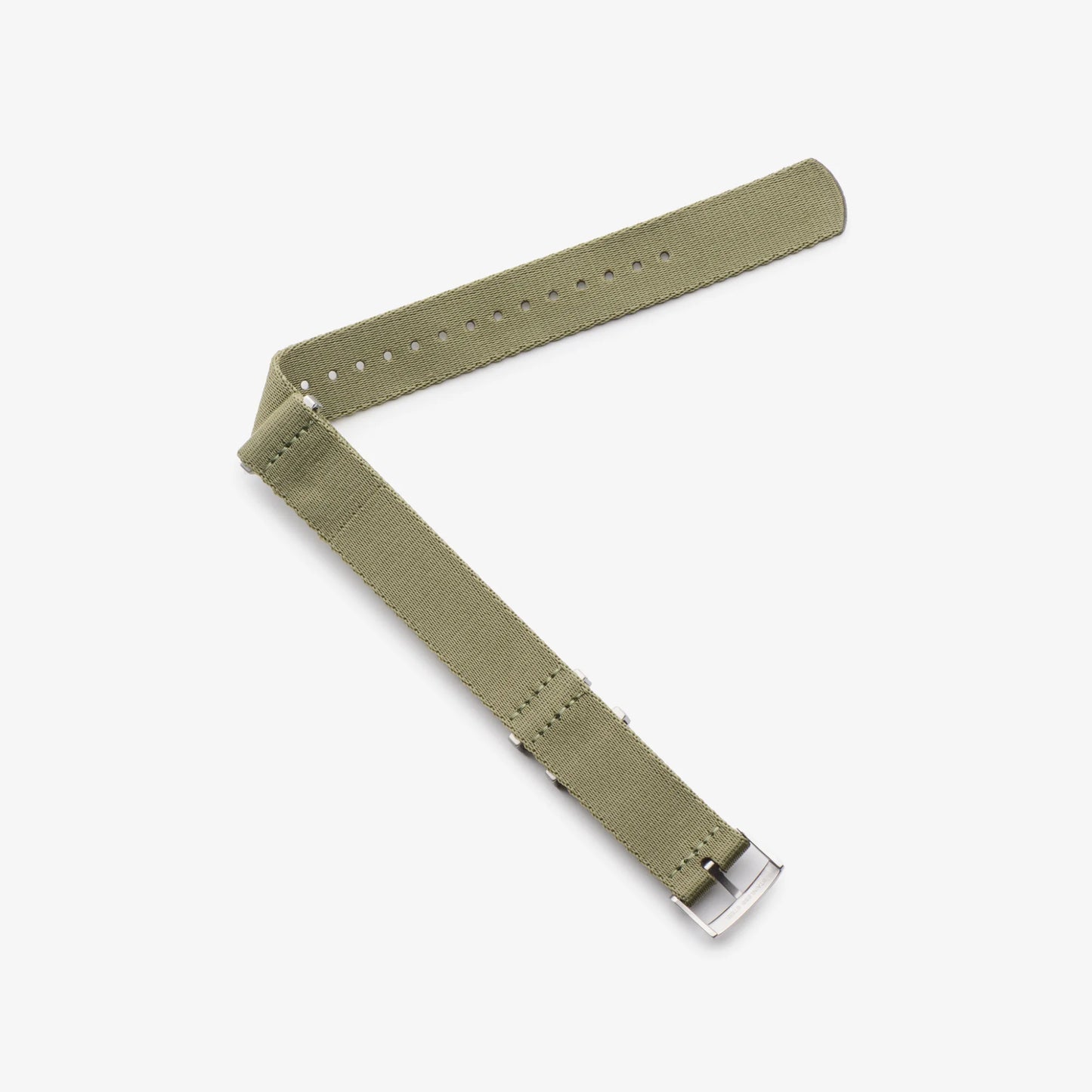 Khaki Green Nylon Watch Strap