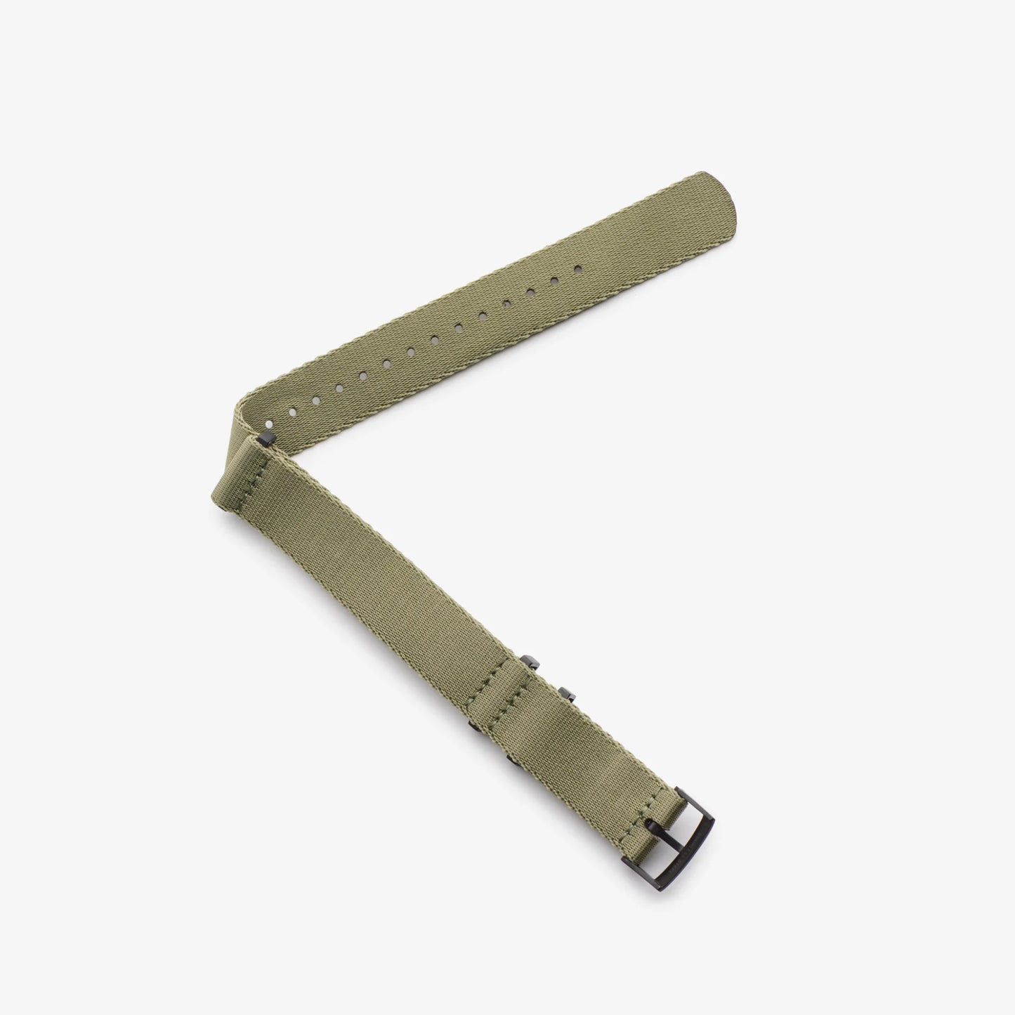 Khaki Green Nylon Watch Strap