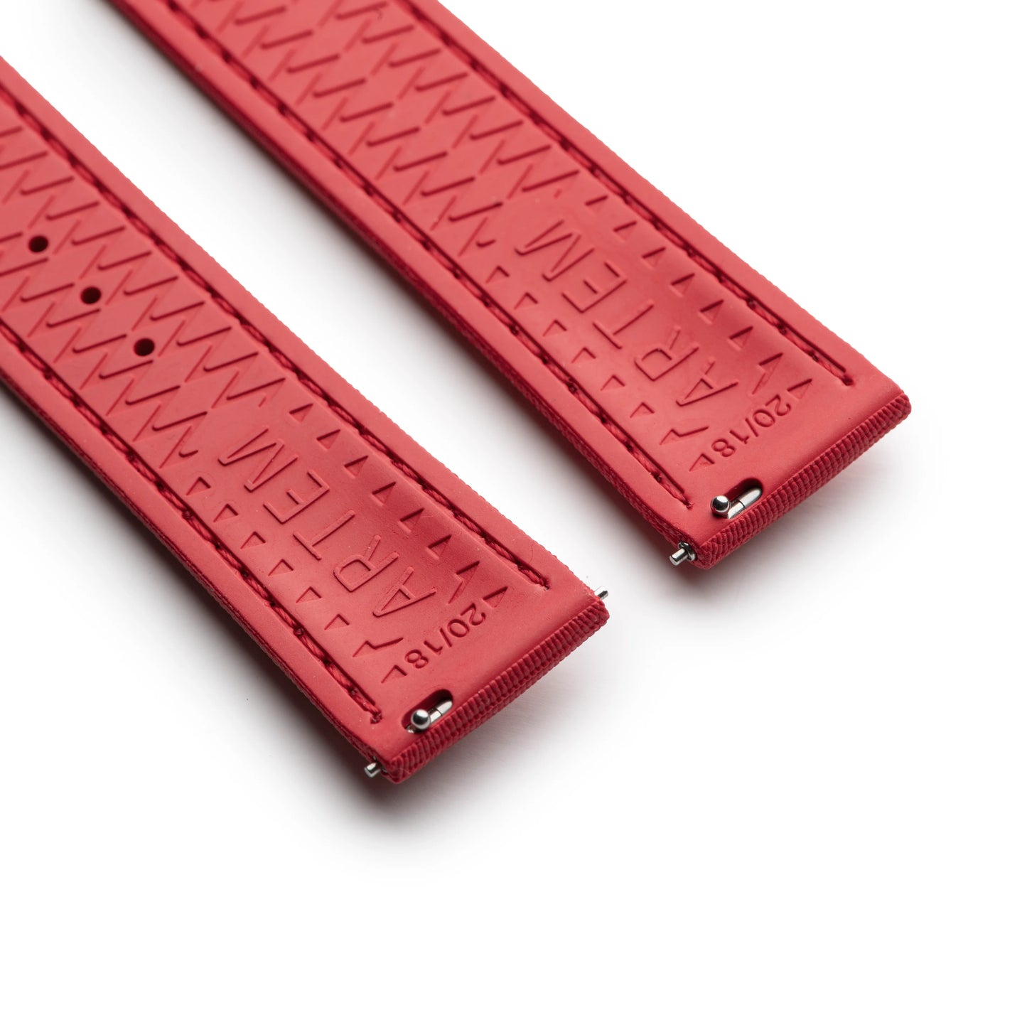 Loop-less™ HydroFlex™ | Blood Moon Edition | Red Strap with Red Stitching