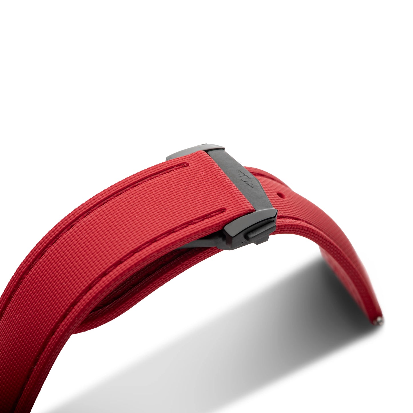 Loop-less™ HydroFlex™ | Blood Moon Edition | Red Strap with Red Stitching