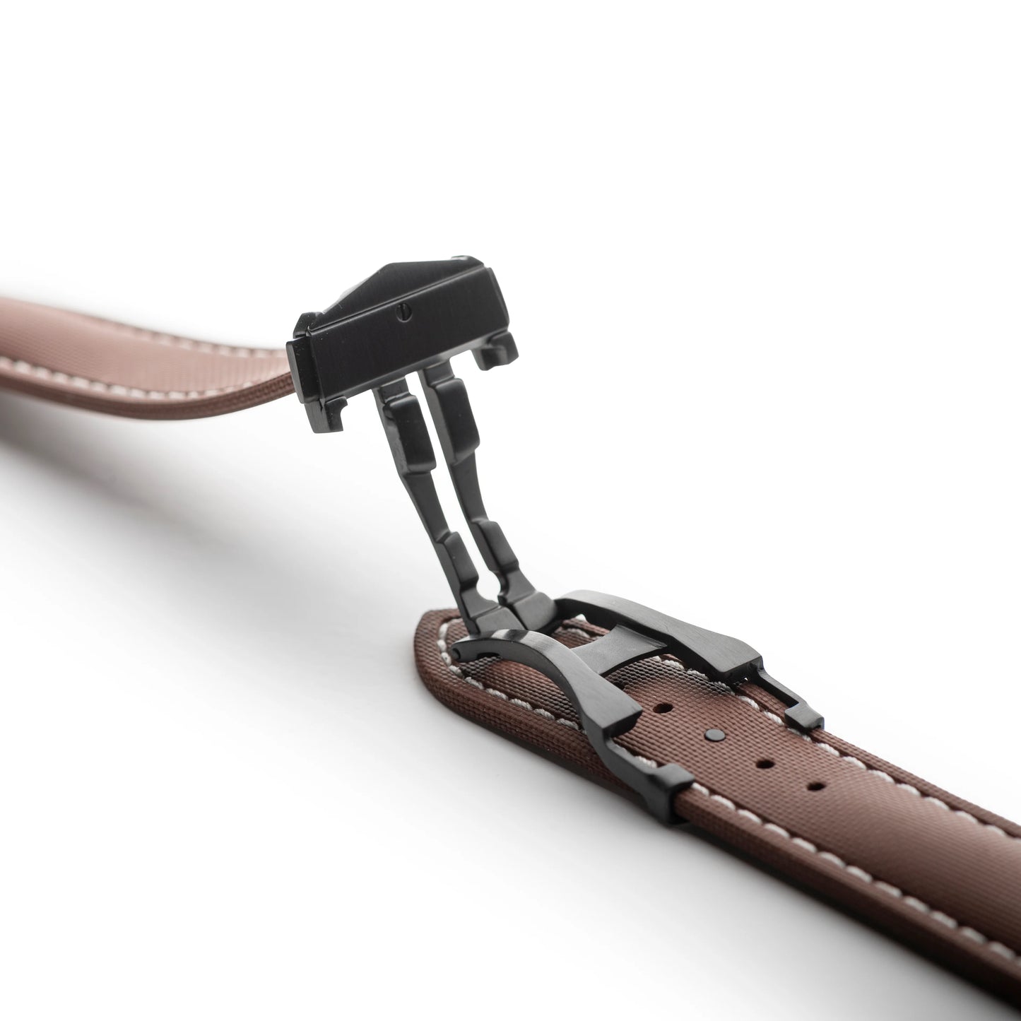 Loop-less™ HydroFlex™ | Nebula Dust Edition | Brown Strap with White Stitching