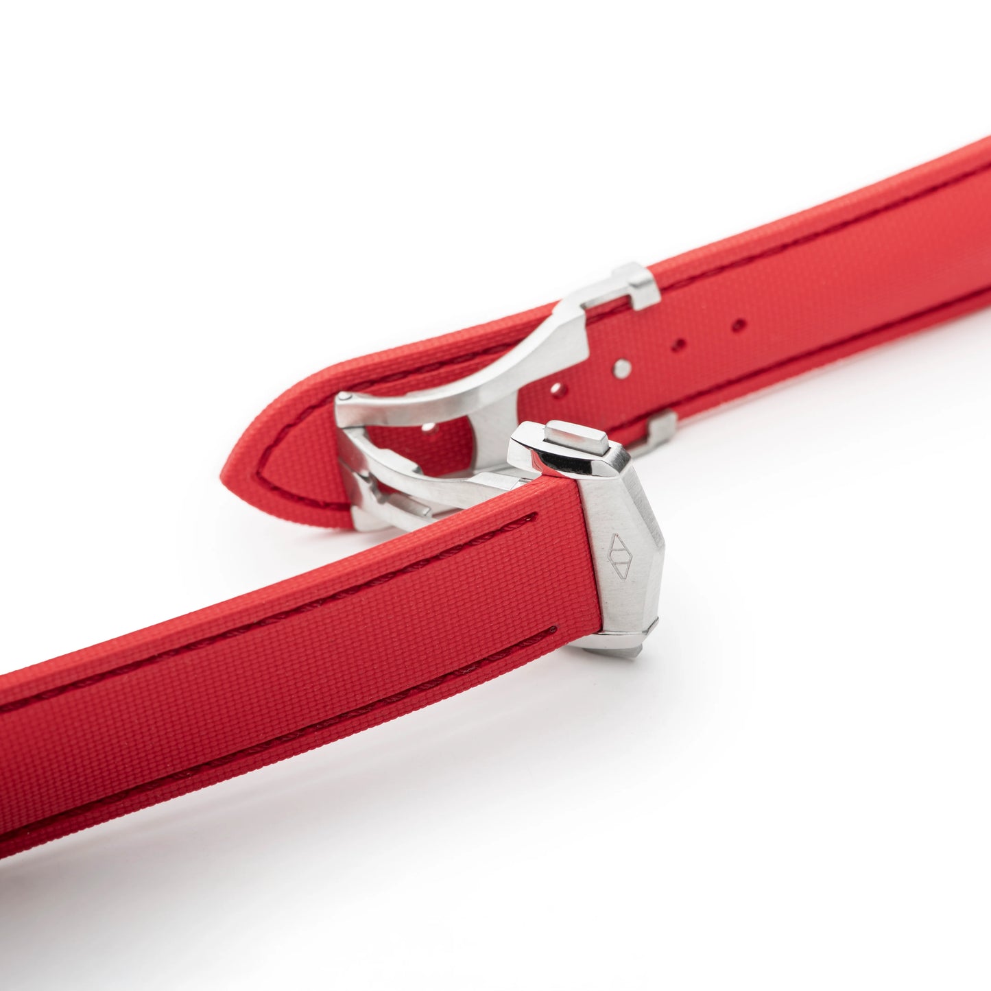 Loop-less™ HydroFlex™ | Blood Moon Edition | Red Strap with Red Stitching