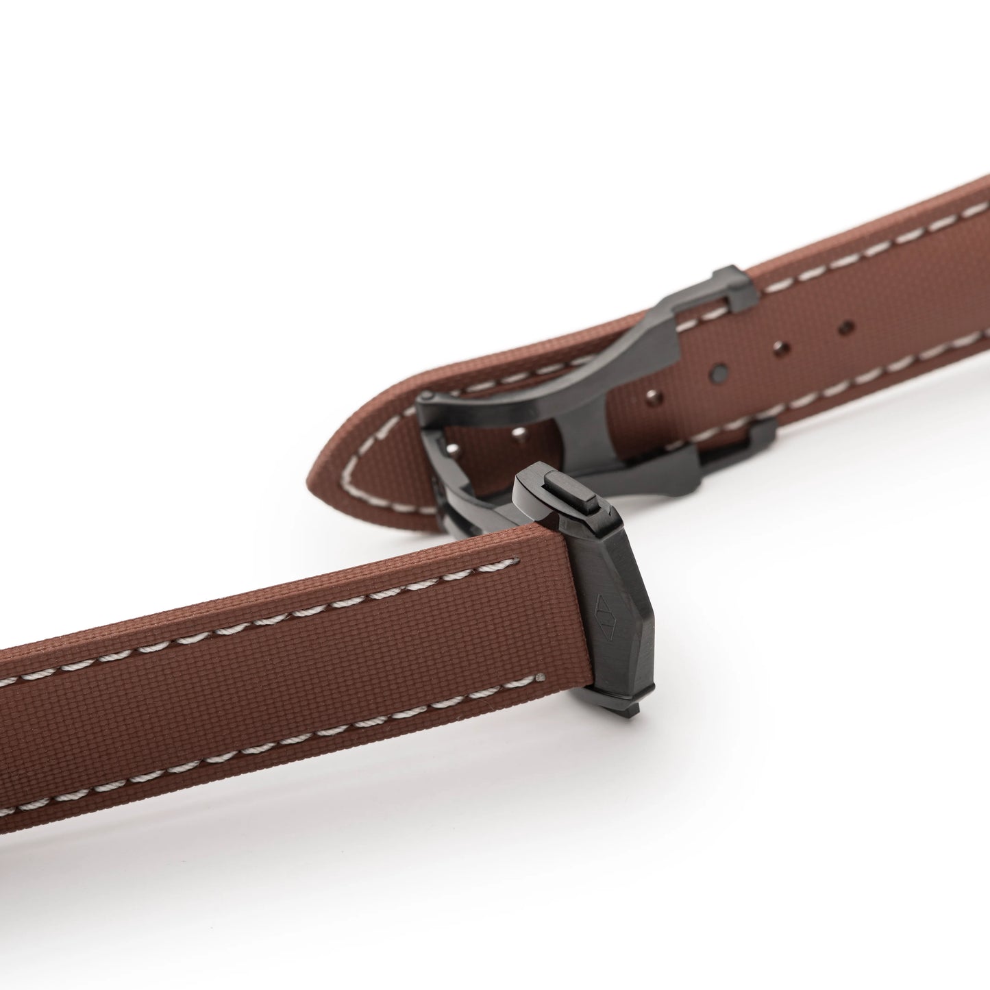 Loop-less™ HydroFlex™ | Nebula Dust Edition | Brown Strap with White Stitching
