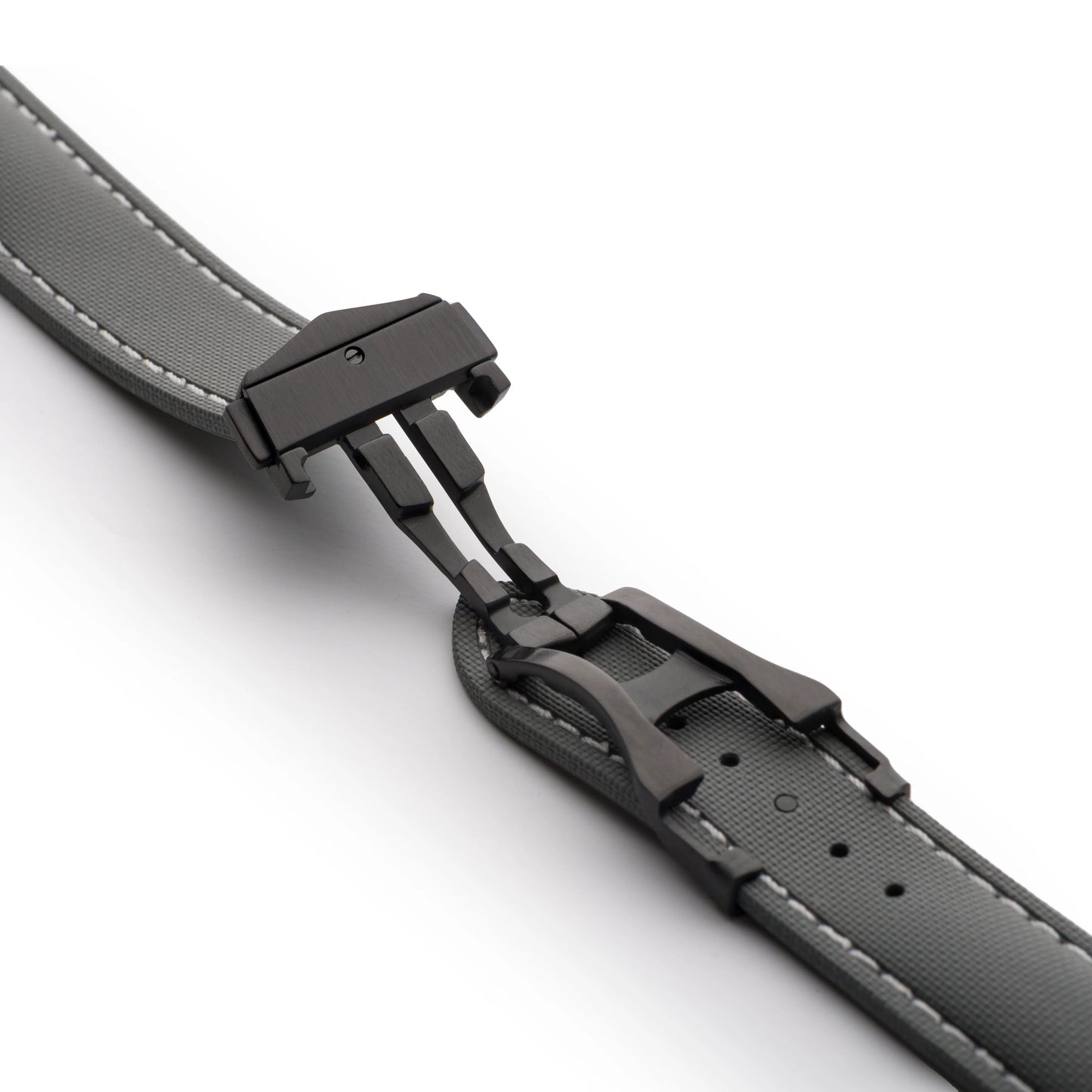 Loop-less™ HydroFlex™ | Lunar Ash Edition | Grey Strap with White Stitching