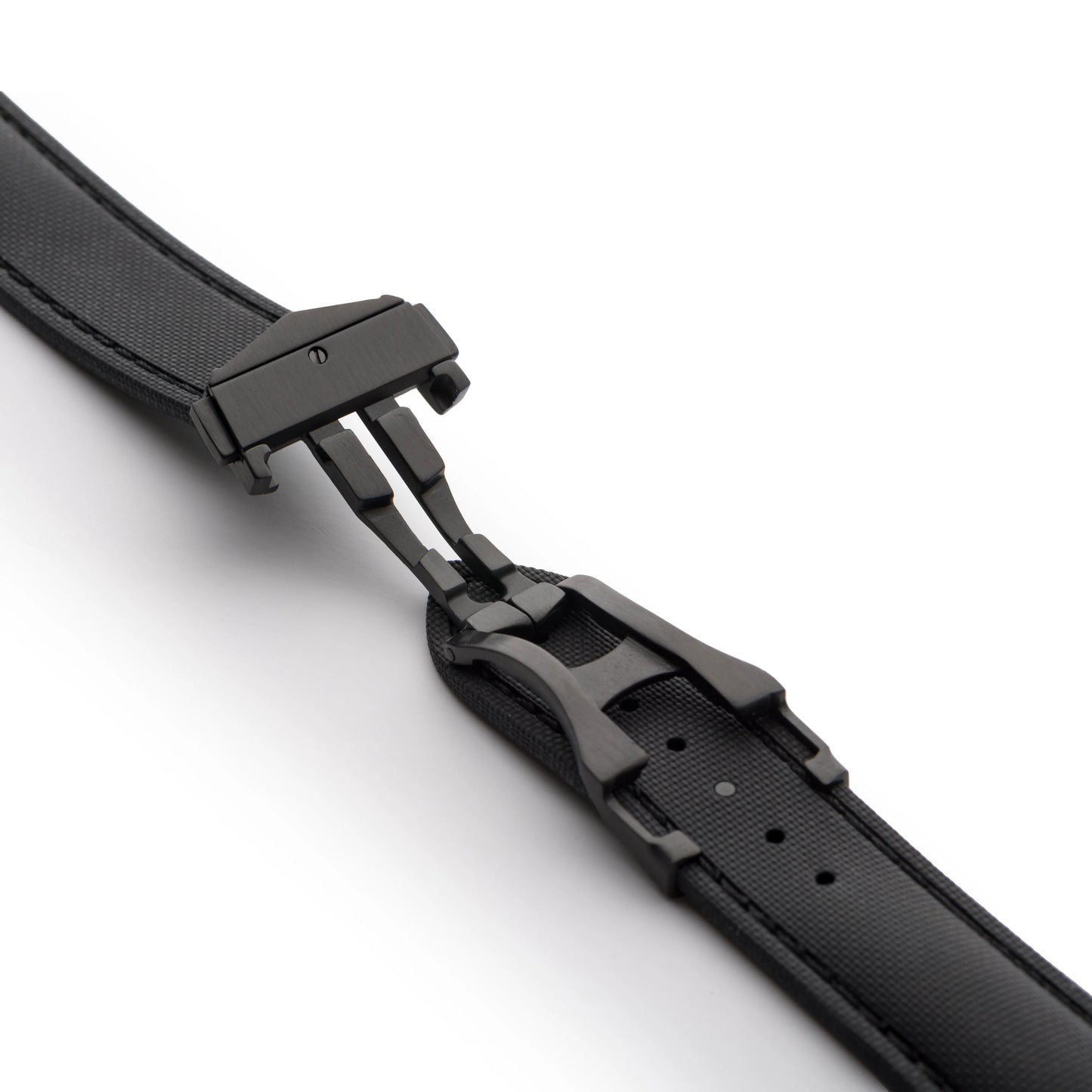 Loop-less™ HydroFlex™ | Dark Matter Edition | Black Strap with Black Stitching
