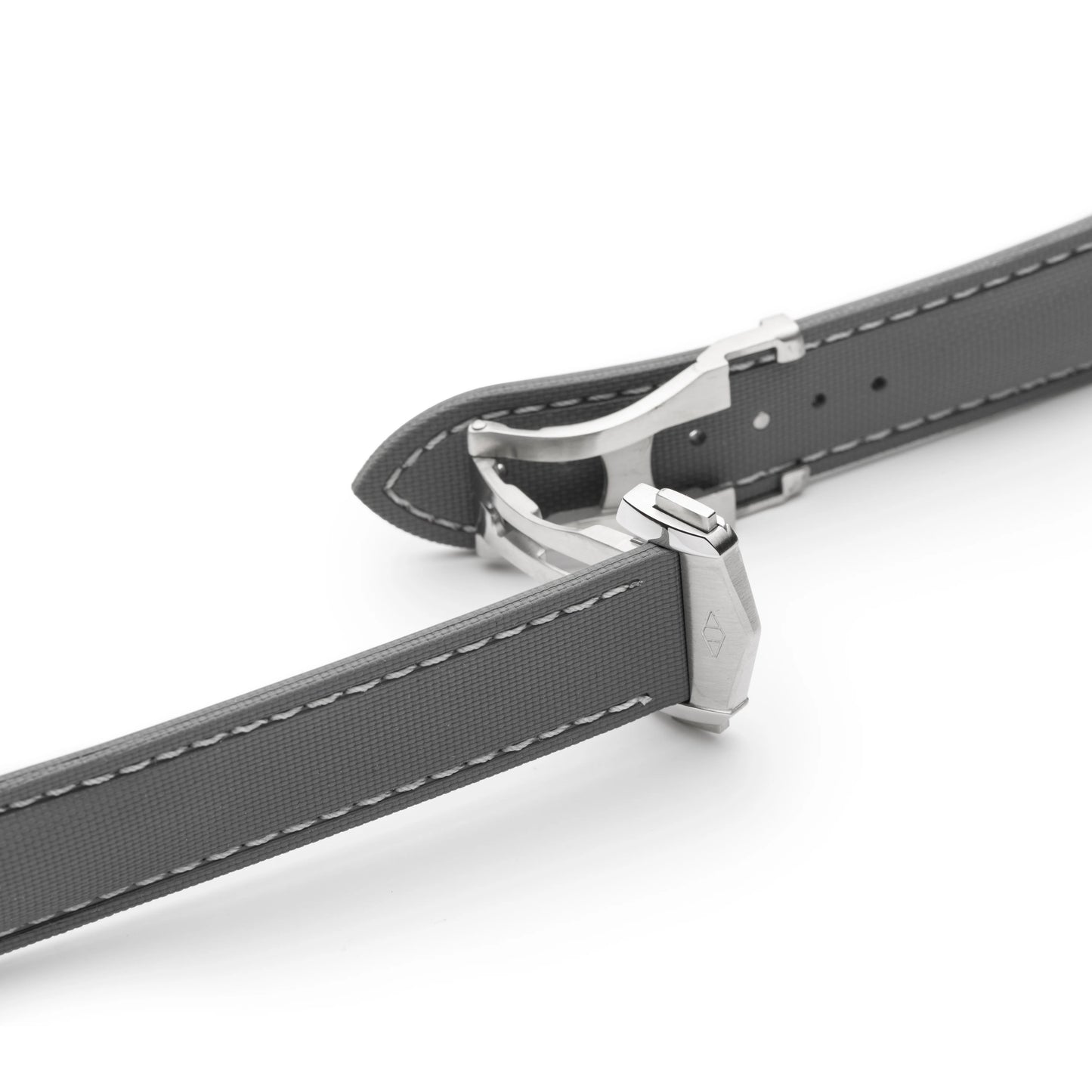 Loop-less™ HydroFlex™ | Lunar Ash Edition | Grey Strap with White Stitching