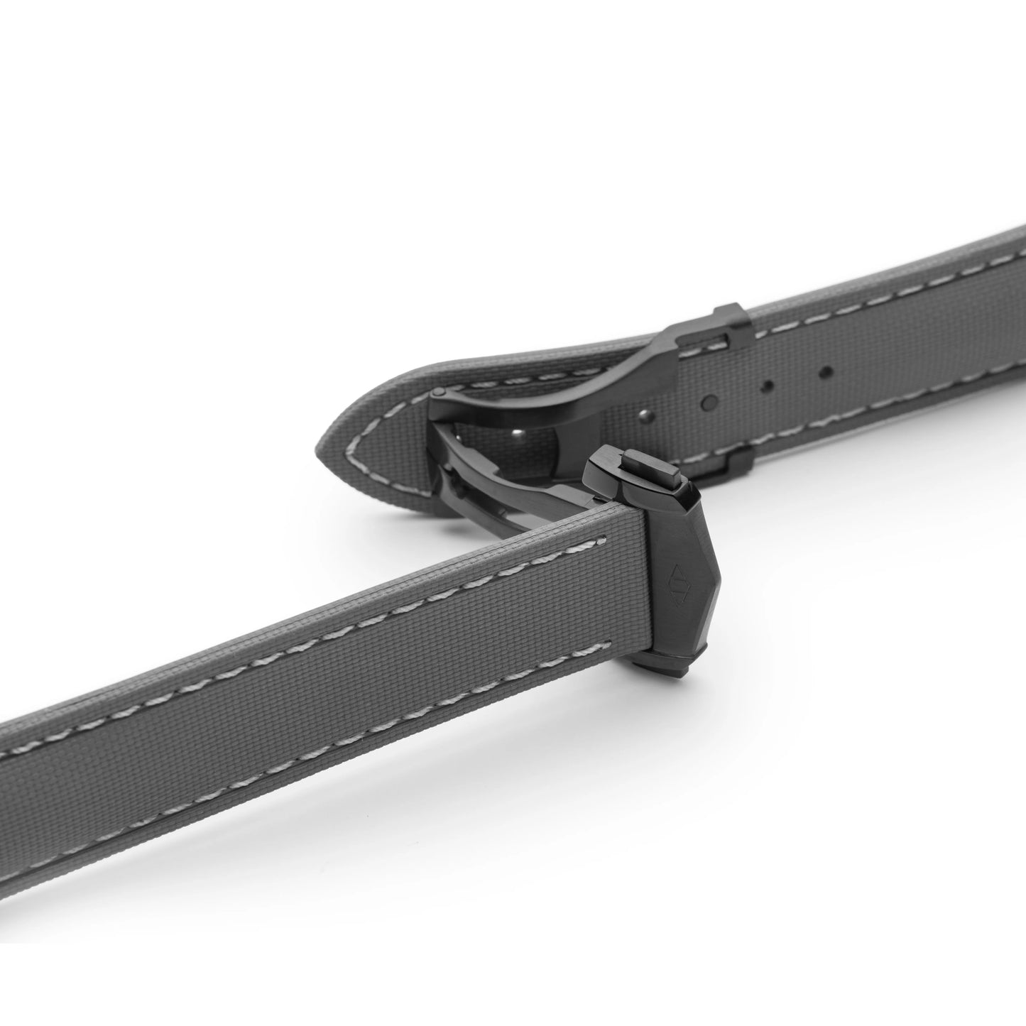 Loop-less™ HydroFlex™ | Lunar Ash Edition | Grey Strap with White Stitching