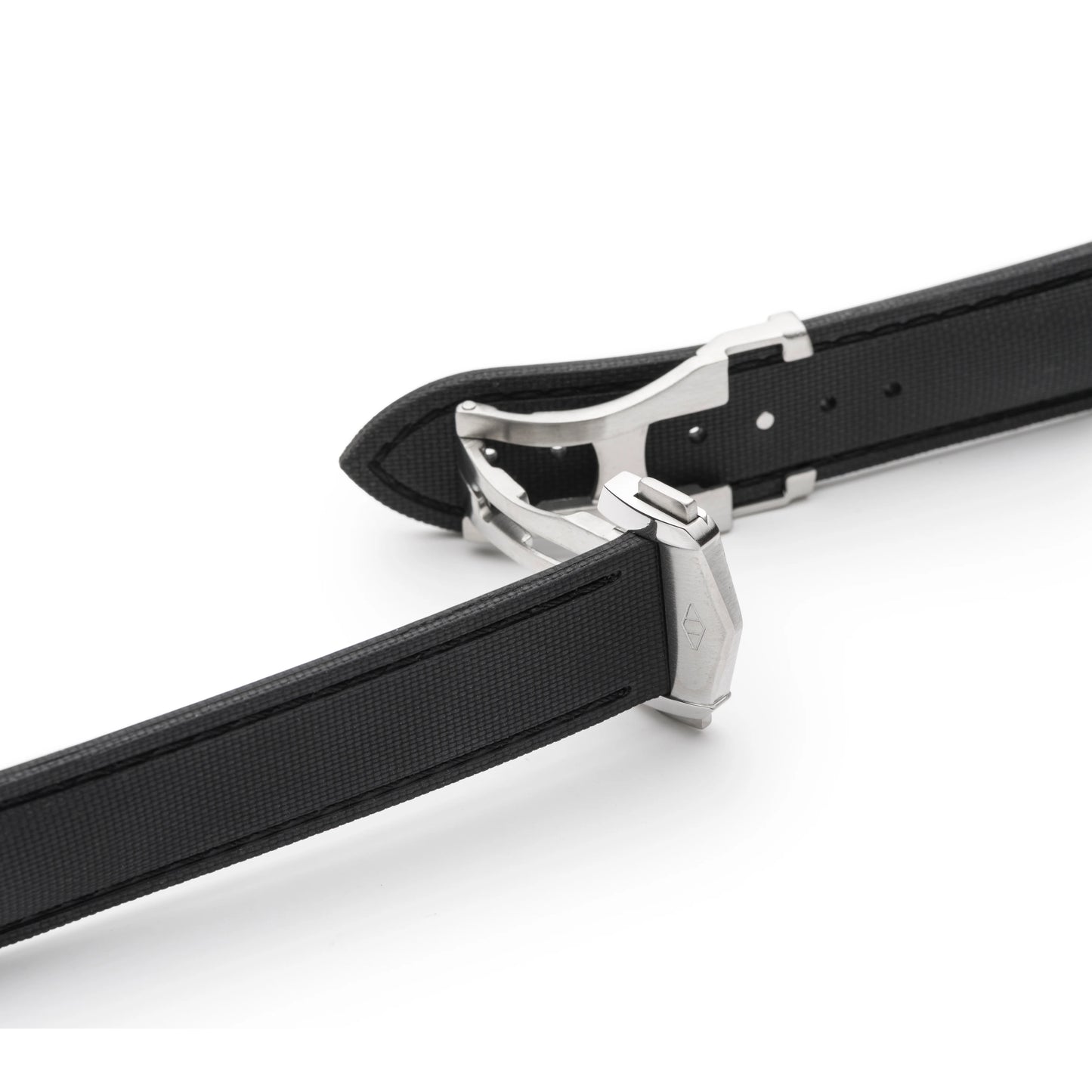 Loop-less™ HydroFlex™ | Dark Matter Edition | Black Strap with Black Stitching