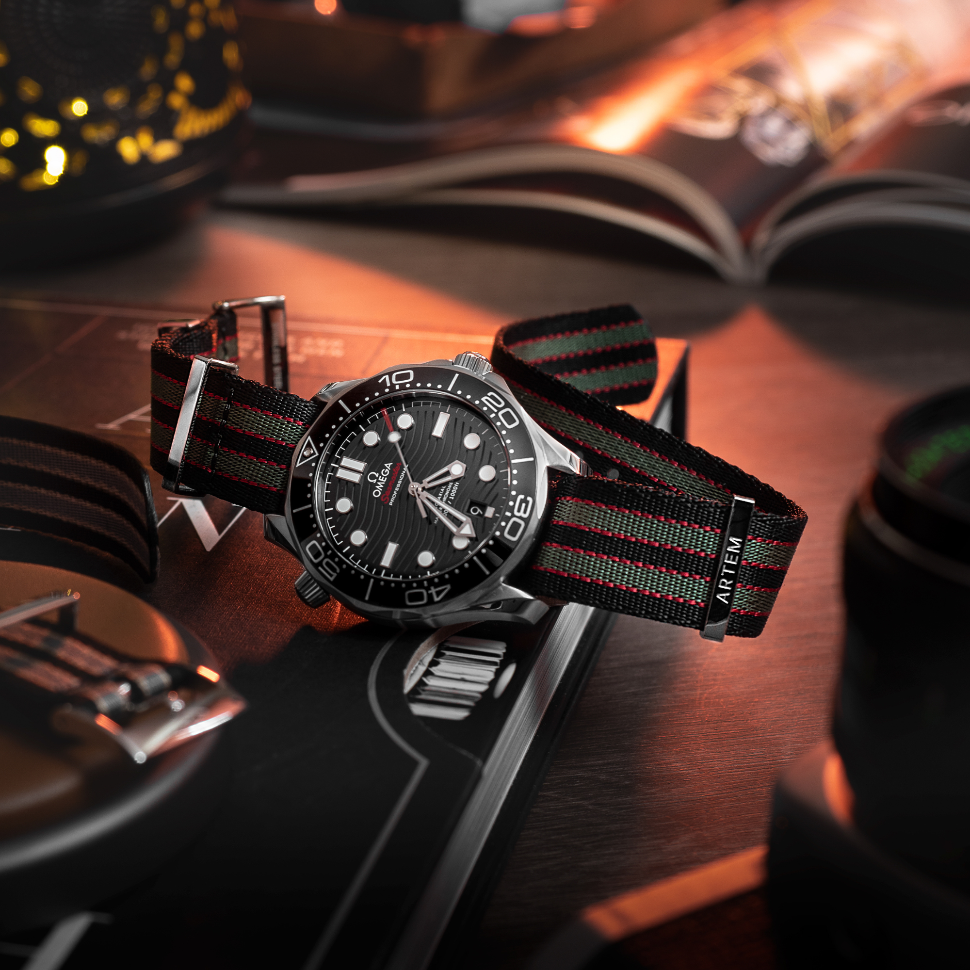 Vintage Bond Nylon Watch Strap
