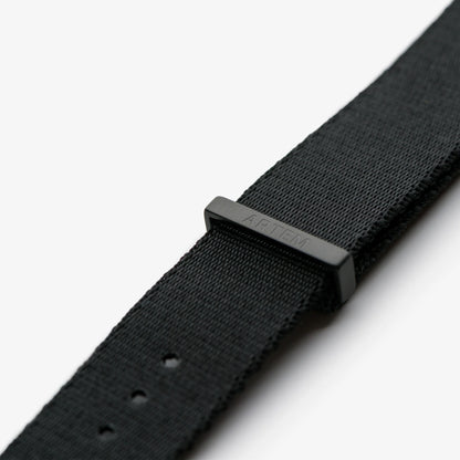 Black Nylon Watch Strap
