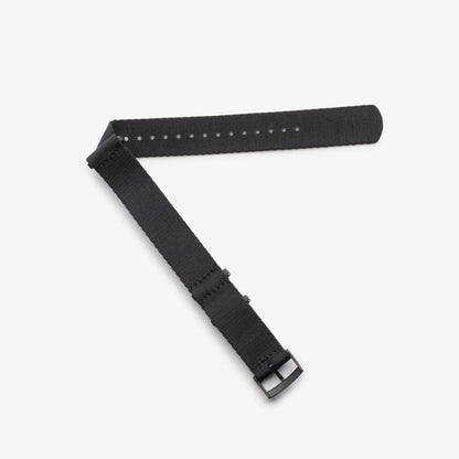 Black Nylon Watch Strap