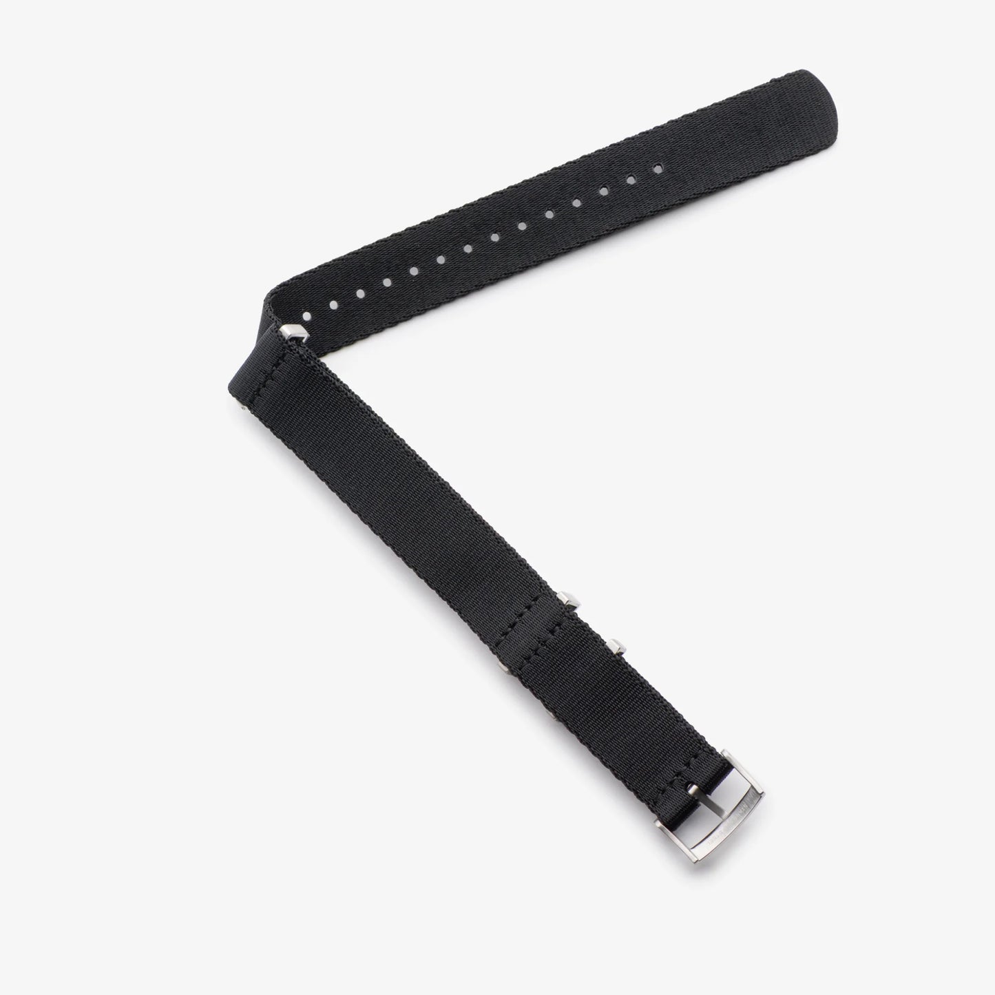 Black Nylon Watch Strap