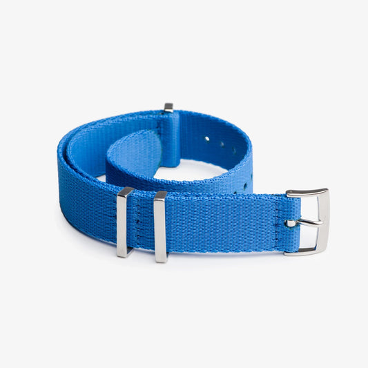 🎁 Atlantic Blue Nylon Watch Strap (100% off)