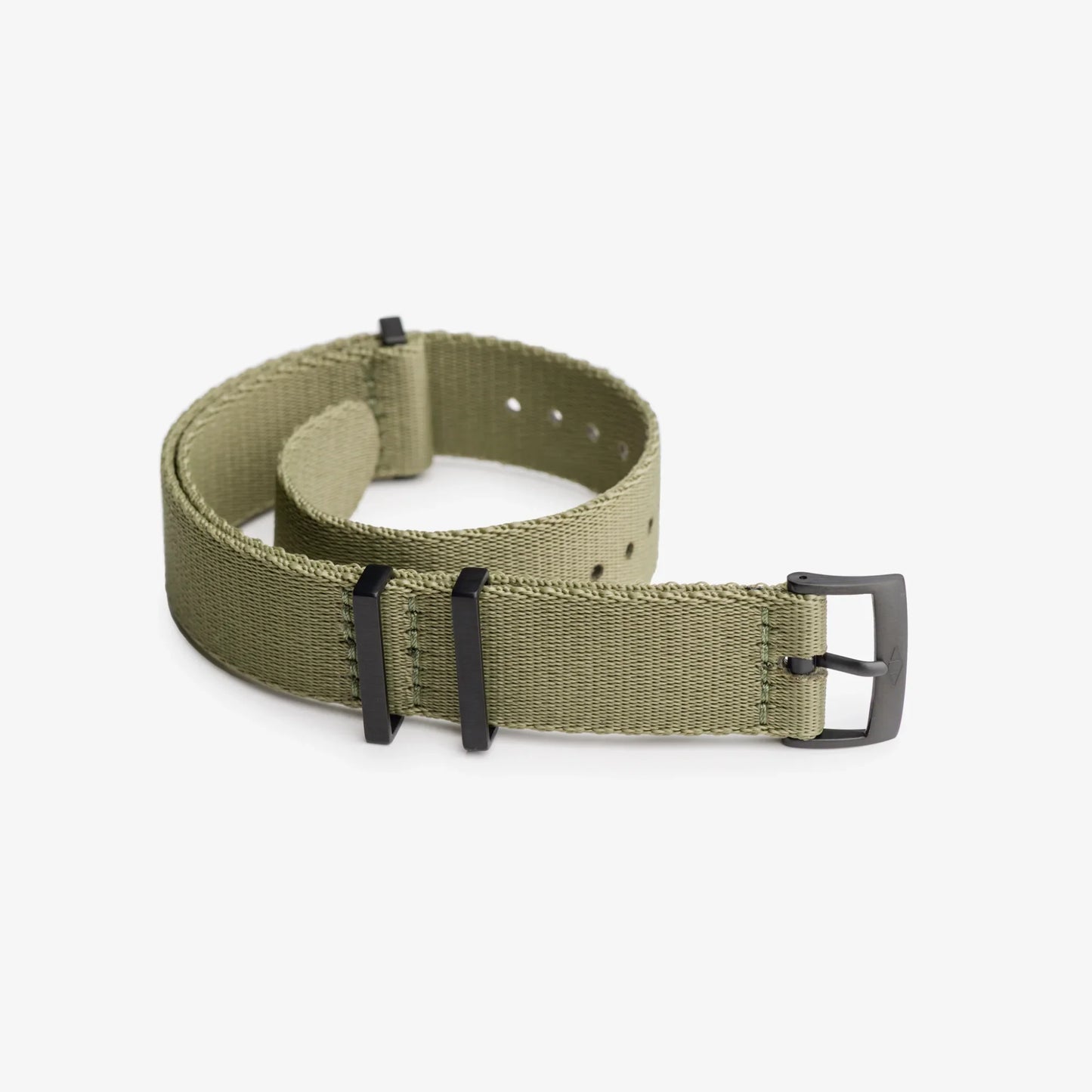🎁 Khaki Green Nylon Watch Strap (100% off)