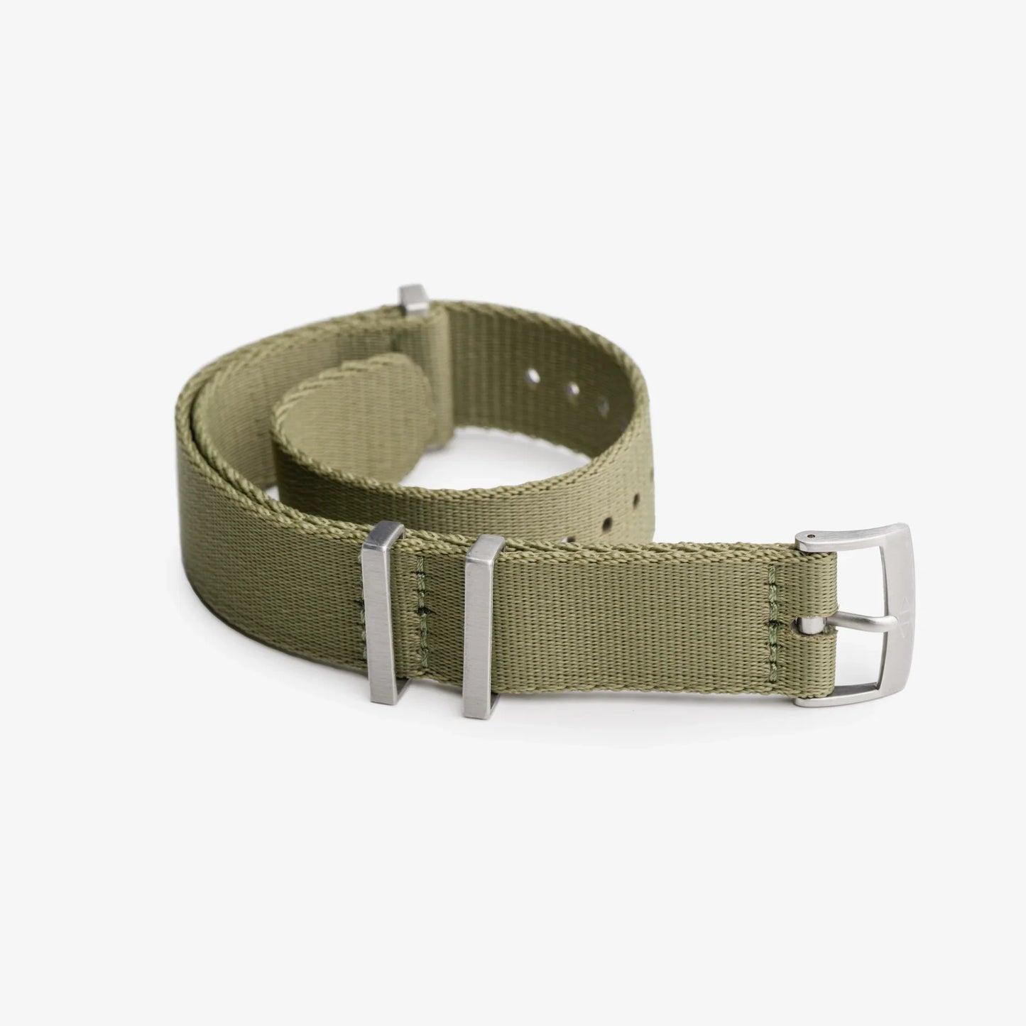 🎁 Khaki Green Nylon Watch Strap (100% off)
