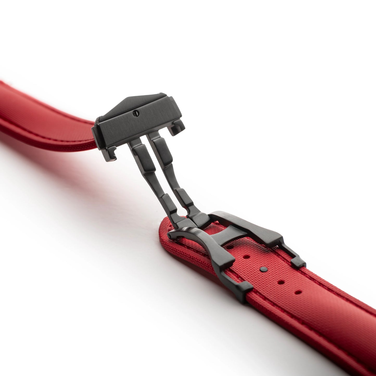 Loop-less™ HydroFlex™ | Blood Moon Edition | Red Strap with Red Stitching