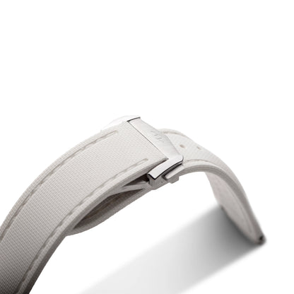 Loop-less™ HydroFlex™ | Nova Light Edition | White Strap with White Stitching