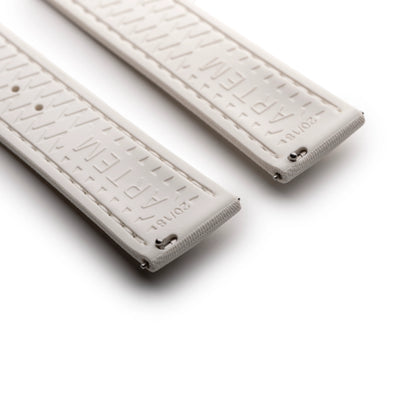 Loop-less™ HydroFlex™ | Nova Light Edition | White Strap with White Stitching