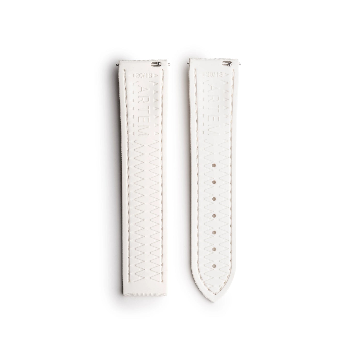 Loop-less™ HydroFlex™ | Nova Light Edition | White Strap with White Stitching