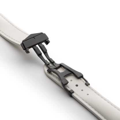 Loop-less™ HydroFlex™ | Nova Light Edition | White Strap with White Stitching