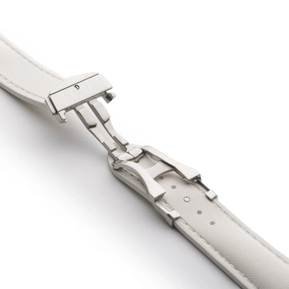 Loop-less™ HydroFlex™ | Nova Light Edition | White Strap with White Stitching