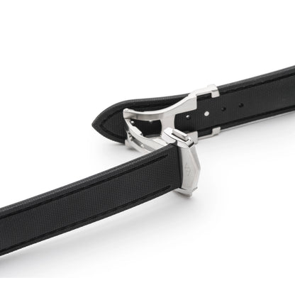 Loop-less™ HydroFlex™ | Dark Matter Edition | Black Strap with Black Stitching