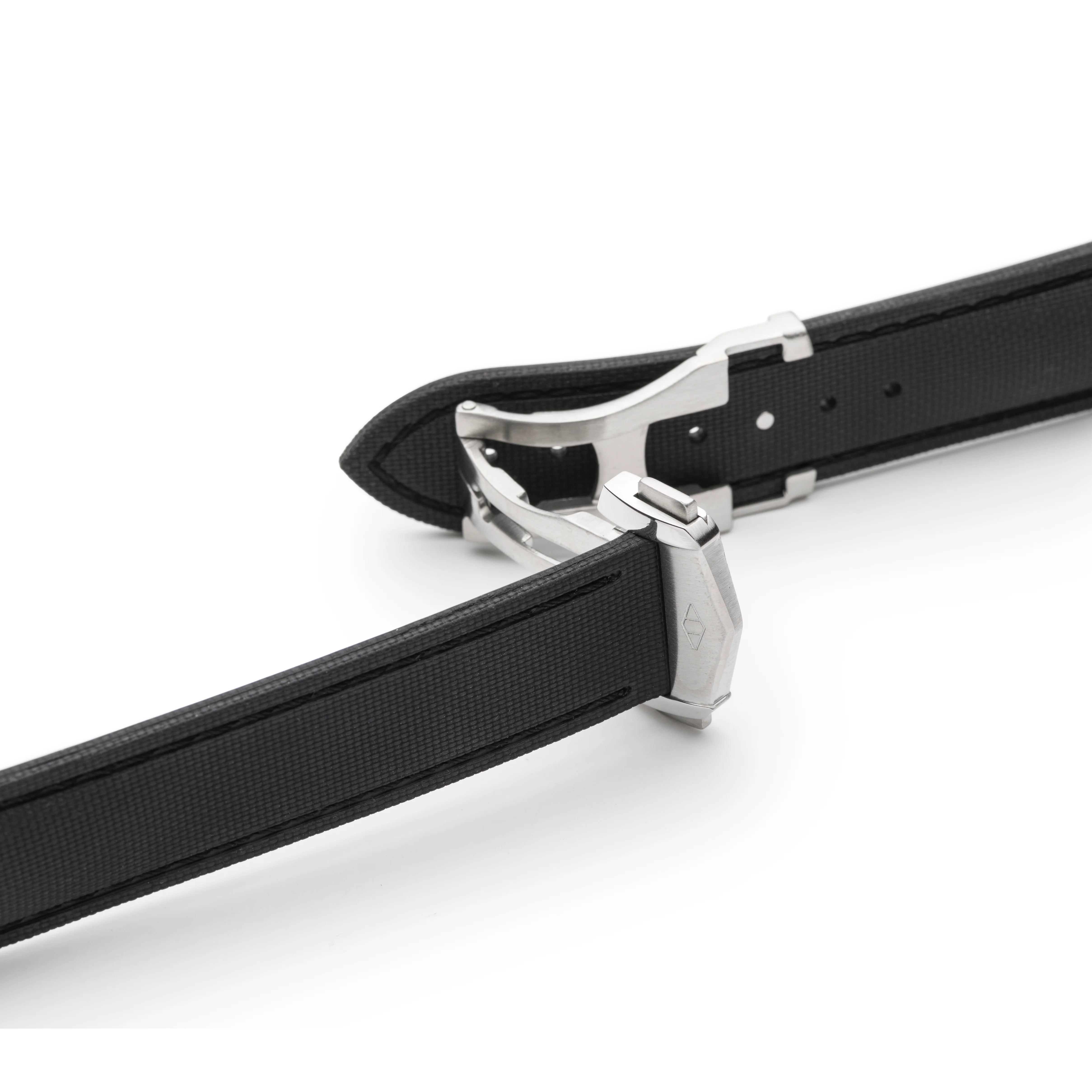 Loop-less™ HydroFlex™ | Dark Matter Edition | Black Strap with Black Stitching