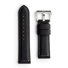 🎁 Pam Style Black Sailcloth Watch Strap with Grey Stitching (100% off)